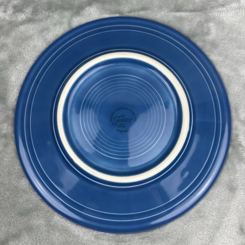 Fiesta Fiestaware Homer Laughlin Luncheon Plate Lapis